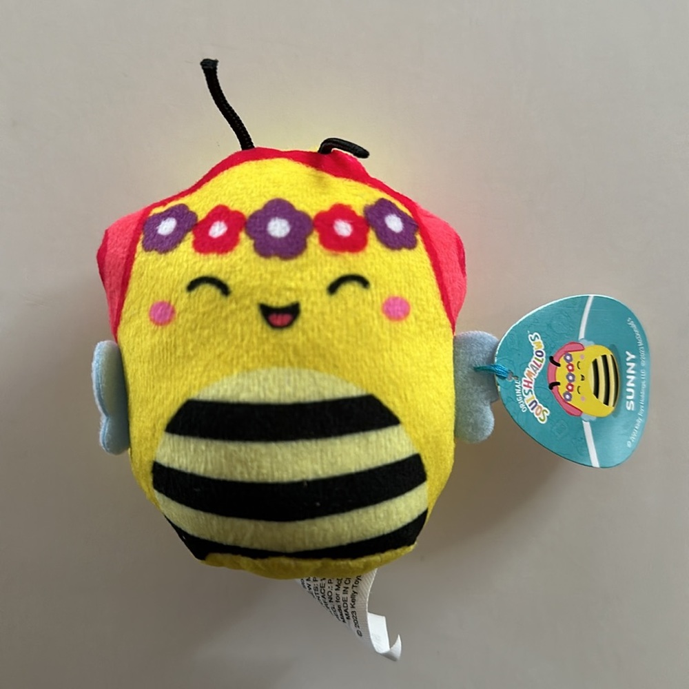 Squooshems Squishmallow Bee and Squishmallows Sunny, NEW! - Picture 4 of 5